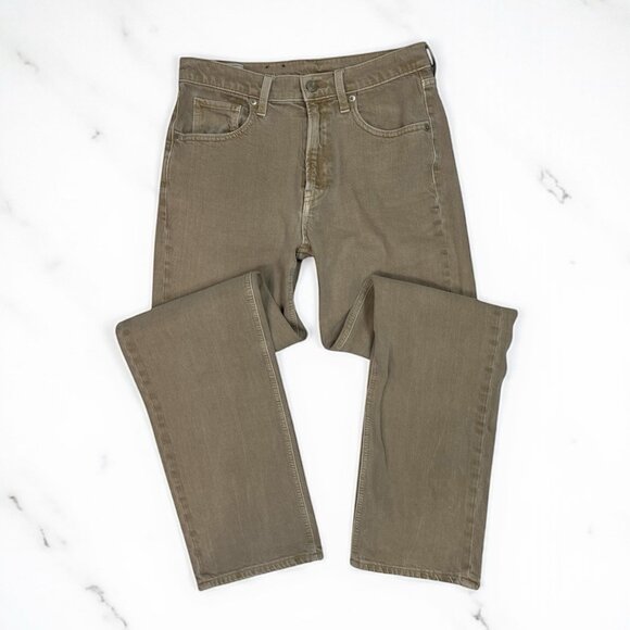 GAP 90s Loose Mid Rise Jeans Size 26 2 R Straight Leg Sand Tan Washwell 760292 - Picture 1 of 12
